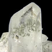 Quartz with Pyrite “phantoms”