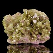 Vesuvianite on Manganoan Vesuvianite