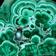 Malachite and Chrysocolla slice