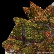 Chalcopyrite on Calcite