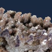 Fluorite with Calcite (epimorphs)