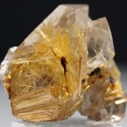 Rutile, Hematite in Quartz