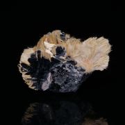 RUTILE on HEMATITE - Novo Horizonte, Bahia, Brazil