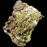 Copper, calcite, epidote