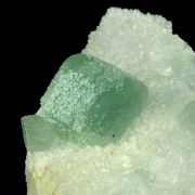 Fluorite on Quartz