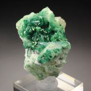 gem VESUVIANITE var. CHROMIAN, DIOPSIDE