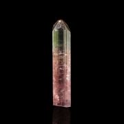 Tourmaline (gem bi-color crystal) - Paprok, Kamdesh District, Nuristan, Afghanistan