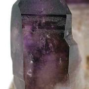 Amethyst on Quartz