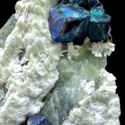 Bornite, actinolite