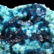 Veszelyite on Hemimorphite