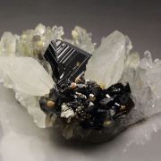 SPHALERITE, QUARTZ