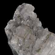 Calcite with oriented Pyrite