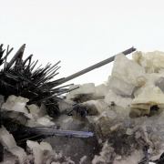 Stibnite + Baryte.