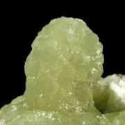 Prehnite finger cast after Anhydrite with Calcite