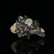 PREHNITE and STELLERITE on EPIDOTE - Kayes, Mali