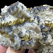 Stilbite, albite, microcline