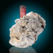 Elbaite  & Quartz