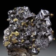 Galena with Chalcopyrite, Sphalerite