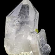 Quartz, lollingite, sphalerite, talc