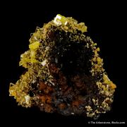 Wulfenite with Mimetite