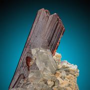 Brookite  on Quartz