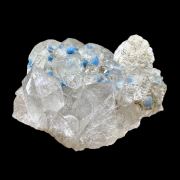 Plancheite, quartz, calcite