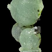 Prehnite on Epidote