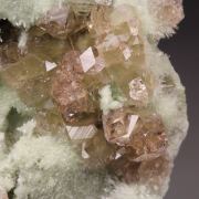 gem pink GARNET var. GROSSULAR, DIOPSIDE