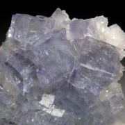 Fluorite on Quartz