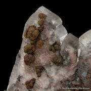 Calcite with Limonite and Hematite