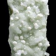 Gyrolite, apophyllite, prehnite pseudo. after laumontite