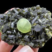 Prehnite, epidote