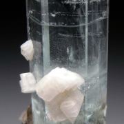 Aquamarine with Quartz