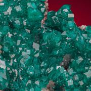 Dioptase  & Calcite