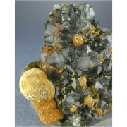 Quartz, Siderite, Boulangerite