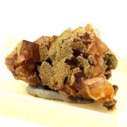 Wulfenite + Mimetite + Fluorite.