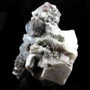 Goshenite, Muscovite, Albite.