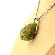 Raw Grossular Garnet Necklace. 36.28 ct.