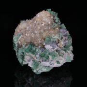 FLUORITE and GALENA on QUARTZ - Rogerley Mine, England