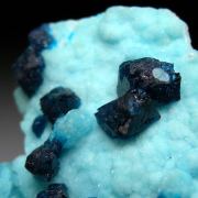 Veszelyite on Hemimorphite