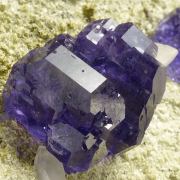 Fluorite, calcite