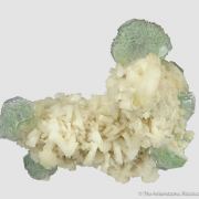 Fluorite on Dolomite