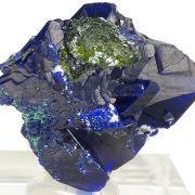 Volborthite, azurite EXTREMELY RARE