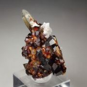 gemmy GARNET var. SPESSARTINE, QUARTZ var. SMOKY