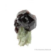 Grossular Garnet on Diopside