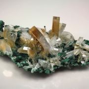 BARYTE, MALACHITE