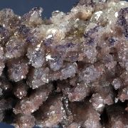 Fluorite with Calcite (epimorphs)