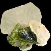 Epidote, calcite