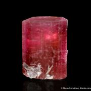 Elbaite with Smoky Quartz