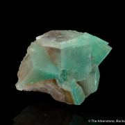 Calcite with Dioptase inclusions